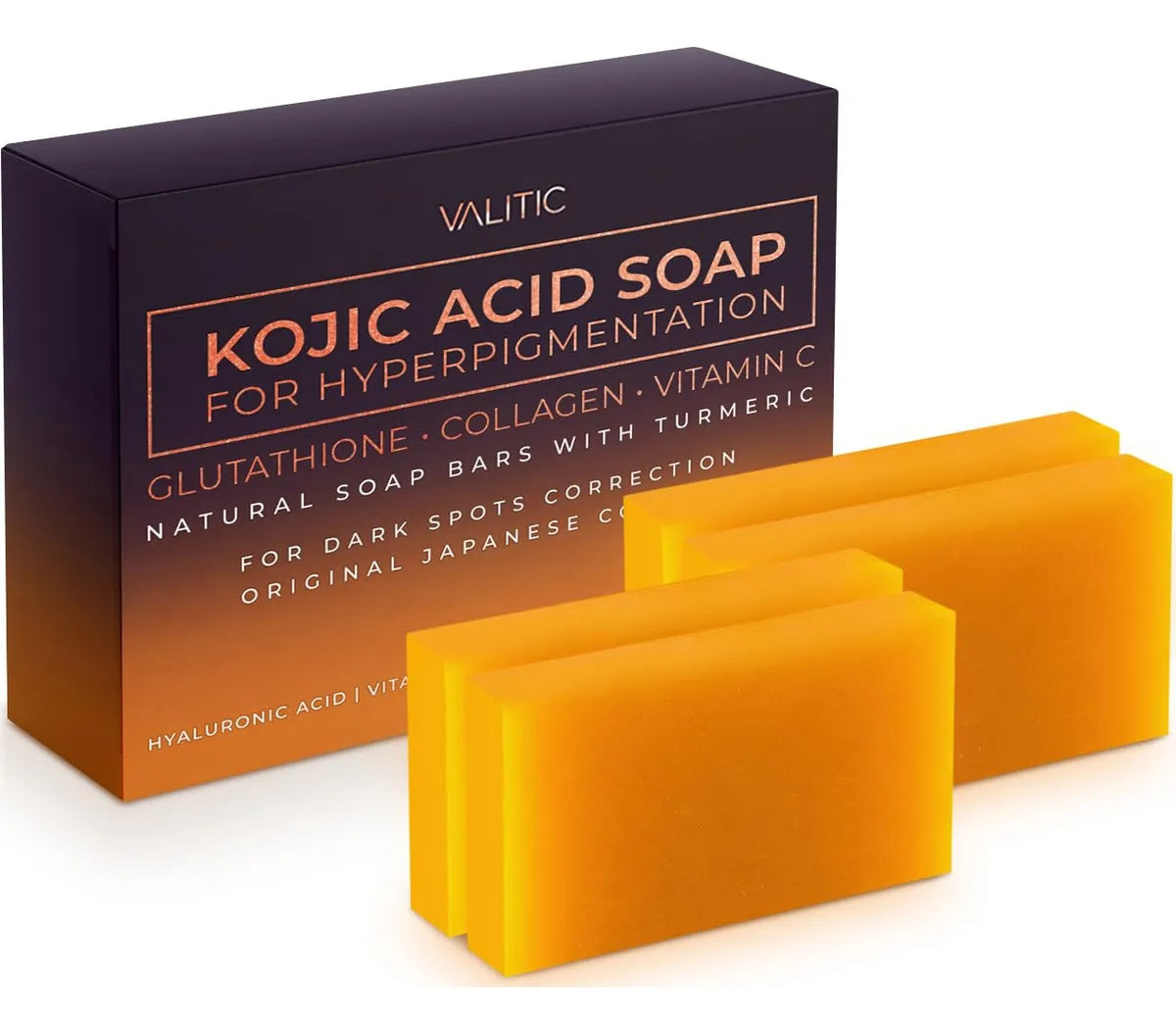 Jabón Valitic con Ácido Kójico + Vitamina C