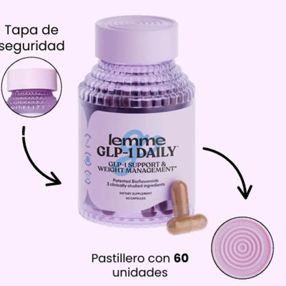 LEMME GLP-1 DAILY – Apoyo para el Control del Apetito
